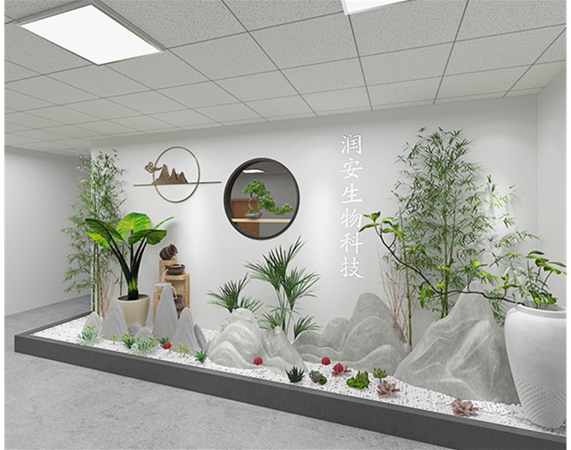 润安生物科技办公室装修案例